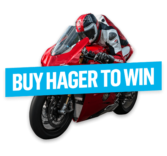 Buy Hager to Win!