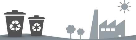 Recycling bin and recycling plant