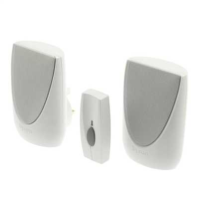 Byron 100m Wirefree Portable And Plug In Door Chime Kit