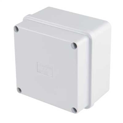 MCG 100mm x 100mm x 70mm Plastic Adaptable Box Grey IP66 (006.PL) | CEF