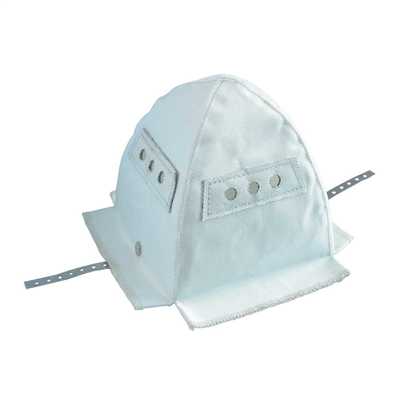 Intumescent fire hoods for downlights