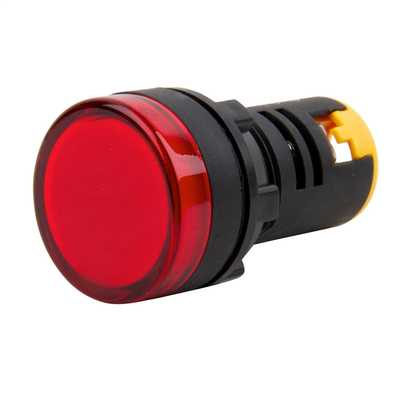 MCG 24V 22.5mm LED Indicator Lamp Red (PL22-24R) | CEF