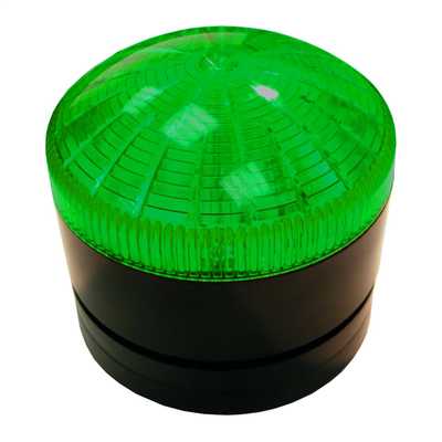 MCG 115 to 240V AC Flashing Xenon Beacon IP65 Green (STX230AG) | CEF