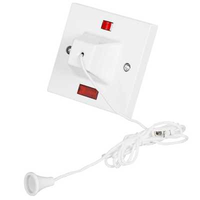 Deta 45a Double Pole Ceiling Switch With Neon V1298 Cef
