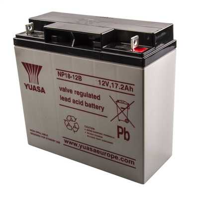 Yuasa 18Ah 12V Sealed Lead Acid Battery (NP18-12B) | CEF