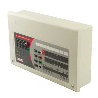 Firesafe 4 Zone Fire Panel with Batteries (FCFP4N) | CEF