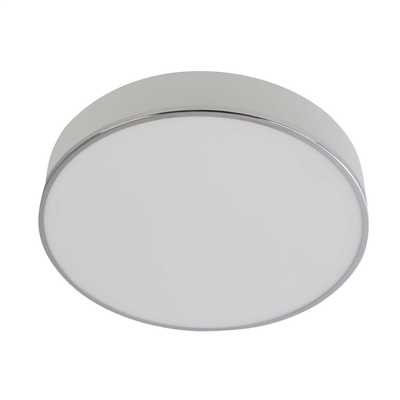 Firstlight Profile Ses Round Flush Bathroom Ceiling Light Chrome 5756ch Cef