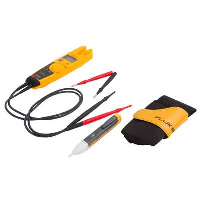 Fluke T5 1000 Kit With Holster And Voltage Detector Fluke T5 H5 1ac Ii Kit Cef