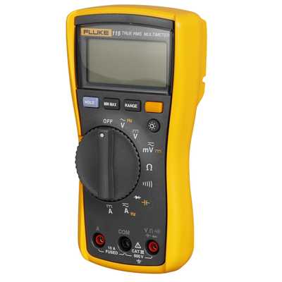 Fluke 115 True RMS Auto Ranging Digital Multimeter (FLUKE 115) | CEF