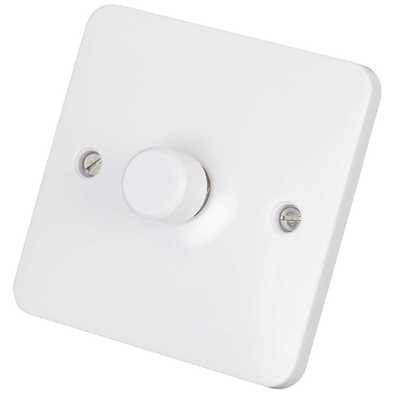 Schneider Lisse 400W 1 Gang 2 Way Dimmer Switch (GGBL6012CS) | CEF