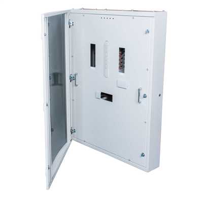 Hager 4 Way 250A TP+N MCCB Panelboard without Incomer (JN204BG) | CEF