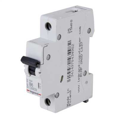 Legrand Type B MCB Circuit Breakers 6a and 16a for sale online