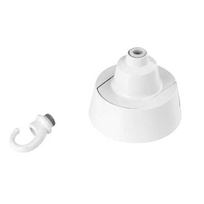 Lewden Maestro Plug In Ceiling Rose Gloss White Mb11e Cef