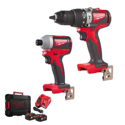 Milwaukee 18v M18blpp2a2 502x M18 Brushless Twin Pack Cef