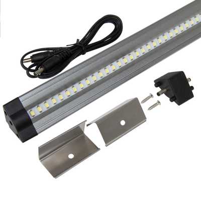 linear led strip light 3000k 24v 11w triangular close knightsbridge