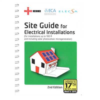 17th Edition Site Guide Domestic Installer | CEF