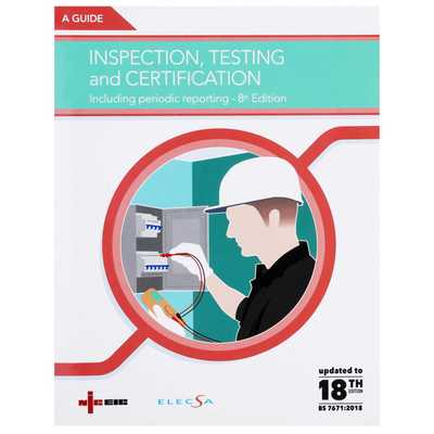 NICEIC Inspection Testing and Certification 18th Edition (PNICITC18) | CEF