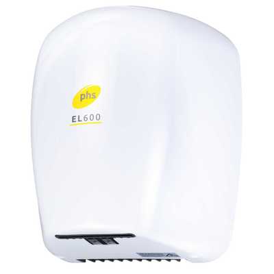 PHS Warner Howard 600W EL600 Low Energy Automatic Hand Dryer White ...