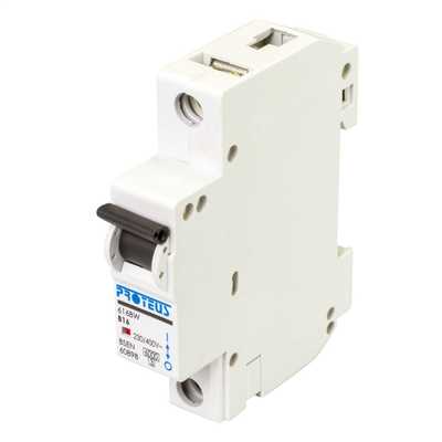 Proteus 616B 16 A SP Type B MCB