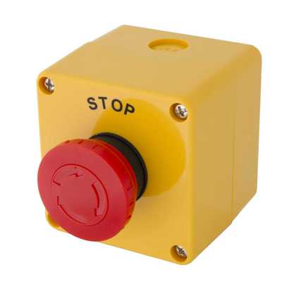 Proteus Emergency Stop Twist Release Pushbutton Station IP65 (EM/STOP ...