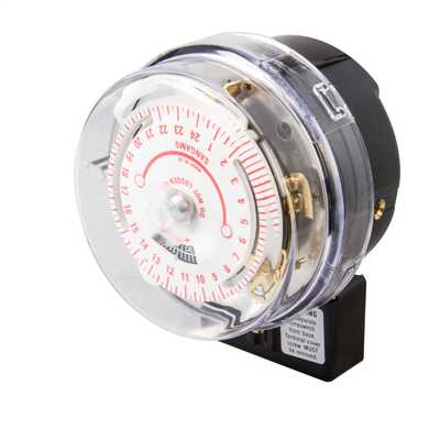 Sangamo Q553-13 50N Solar Dial 4 Pin Round Time Switch Zone 1 Latitudes ...