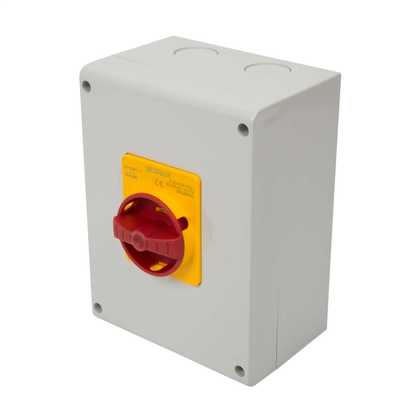 Scame 63A 4 Pole Rotary Isolator Switch IP65 (590.EM6305) | CEF