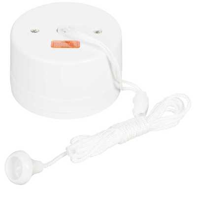 Scolmore Click Mode 16a Dp Ceiling Pull Cord Switch With Neon White