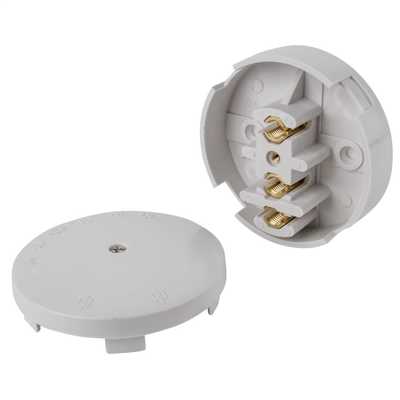 3 Terminal Selectric Round Junction Box  30A