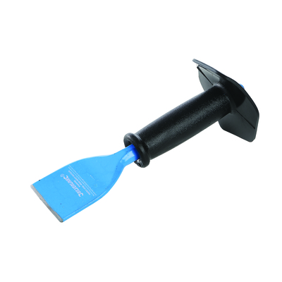 Bolster Chisel With Guard 75 X 220mm With Shock-Absorbing Hand Guard