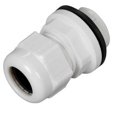 SWA 25mm IP68 SmartFit Compression Gland White (Pack of 5) (CG/SF-25W ...