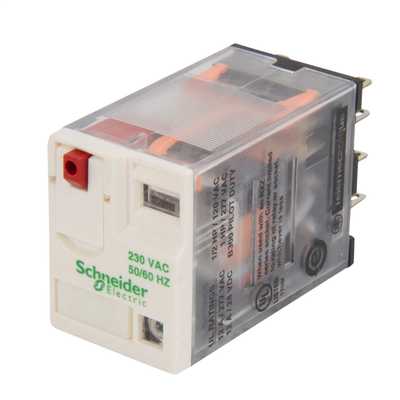 Реле schneider electric rxm2ab2p7