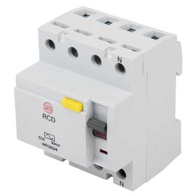 Wylex 63a 4 Pole 30ma Type Ac Rcd (wrs63 4) 