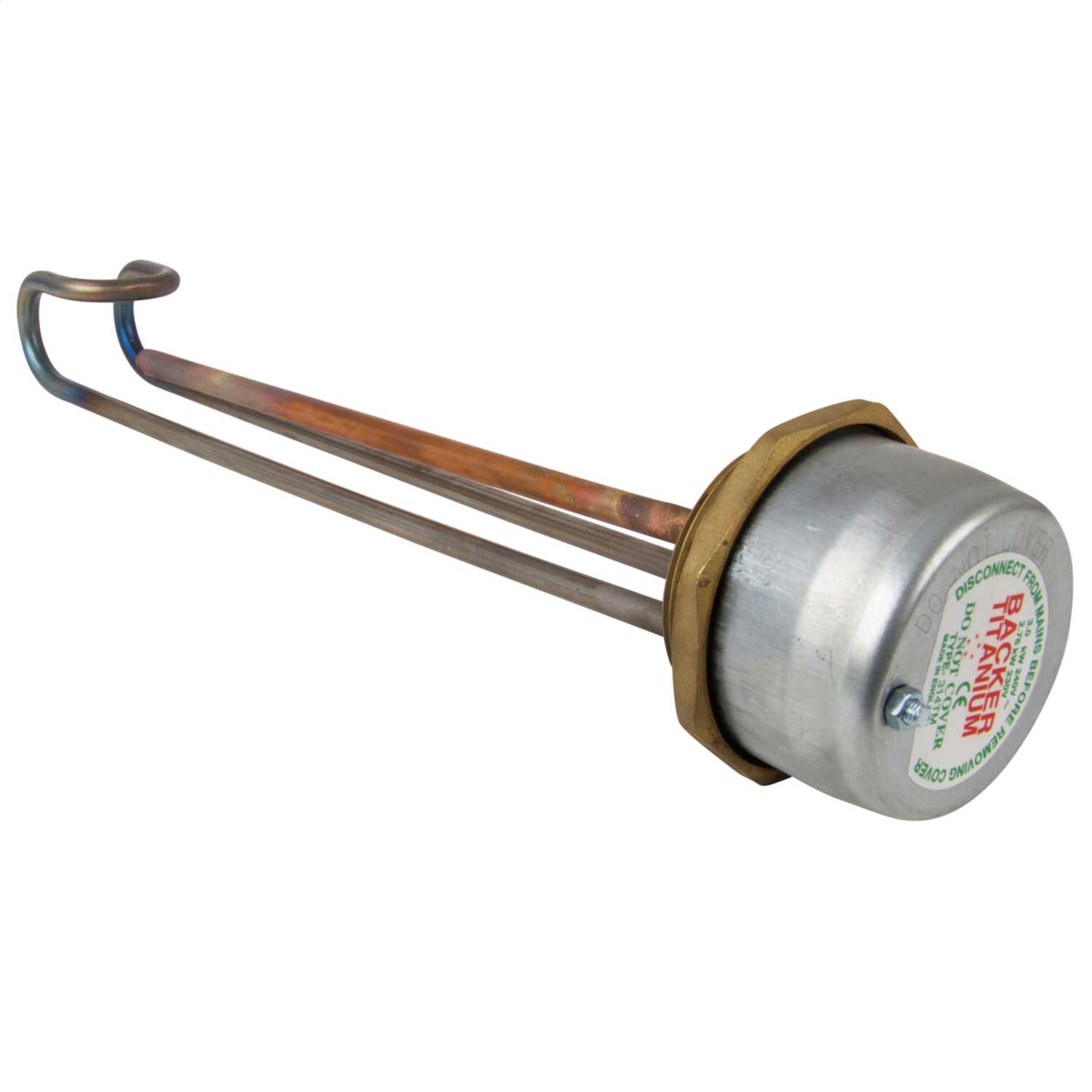 Backer 14" Titanium Immersion Heater (PACK 314T/15TC) CEF