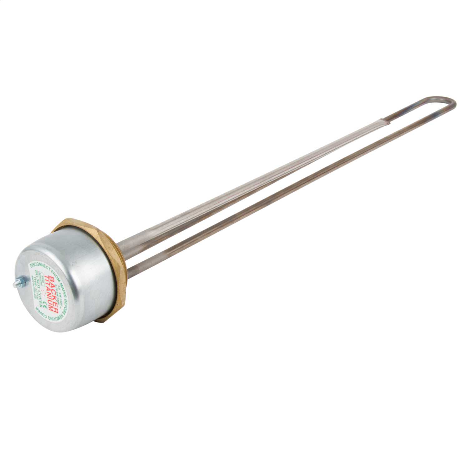 Backer 27" Titanium Immersion Heater with Thermostat (09017VC) CEF