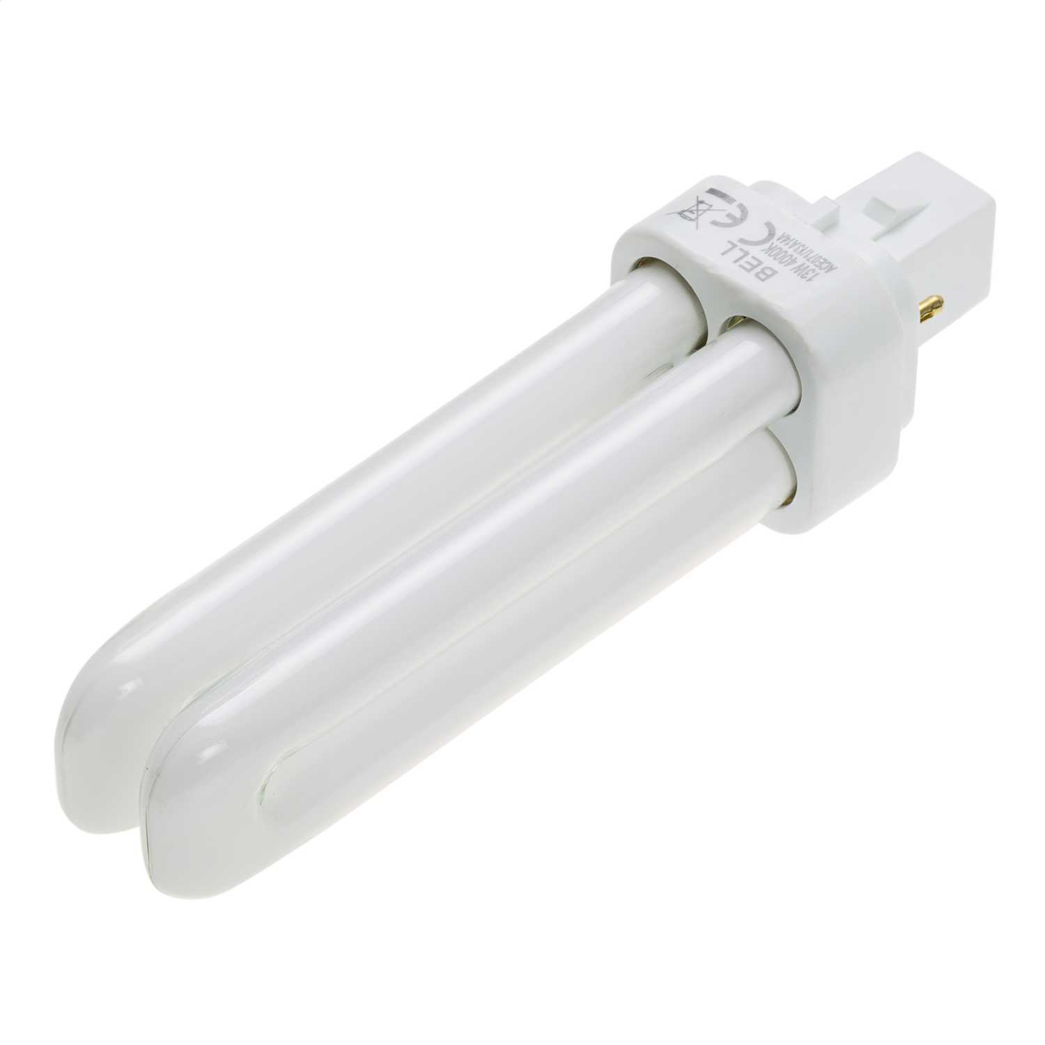 Bell 13W G24d1 2 Pin Double Compact Fluorescent Lamp 4000K (04151) CEF