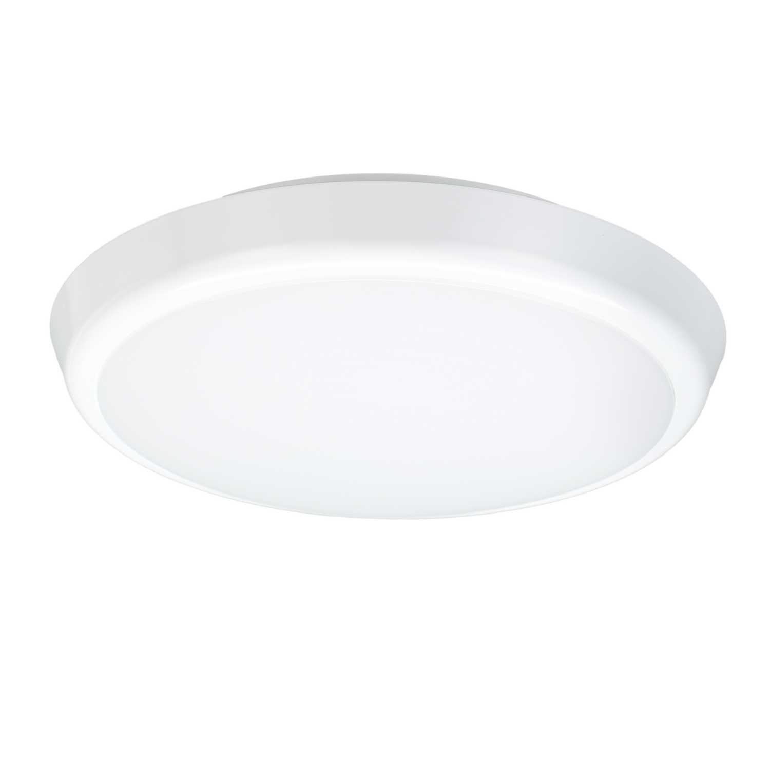 Bell Deco Slim 18W LED TriColour Emergency Bulkhead White (06834) CEF