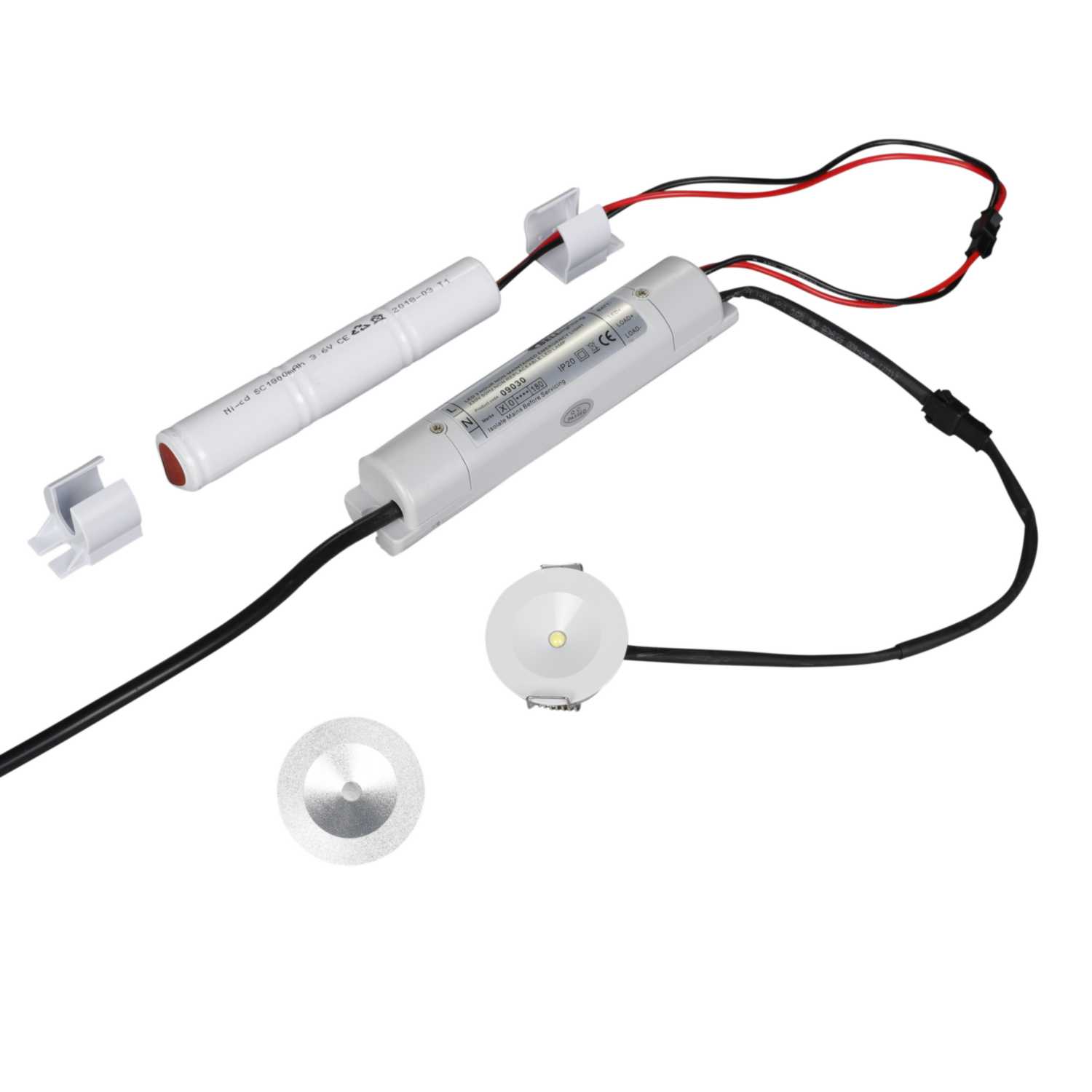 Bell 3W LED Non Maintained Emergency Downlight Open Area (09030) CEF