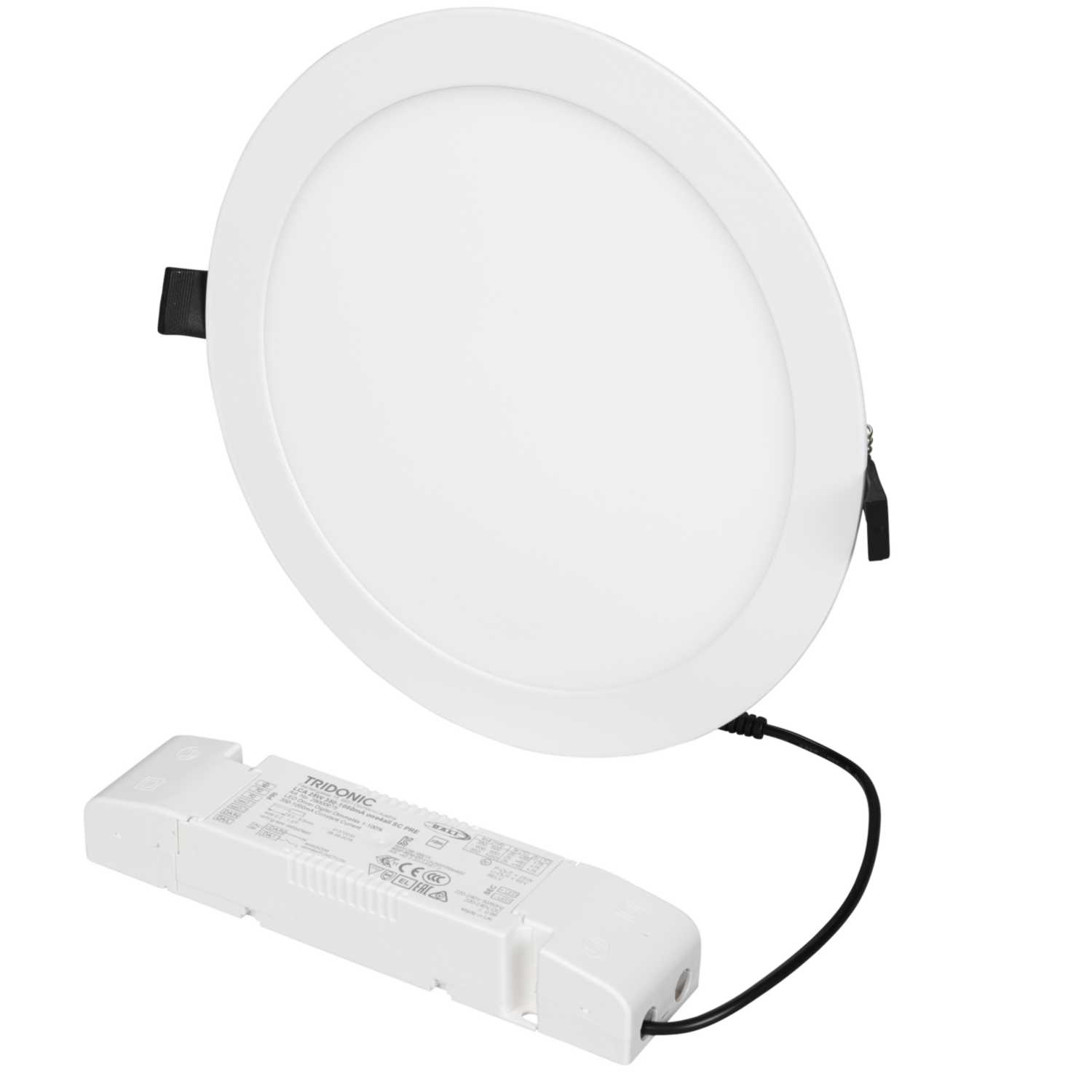 Bell 18W LED 225mm DALI Dimmable Circular Downlight 4000K (09742) | CEF