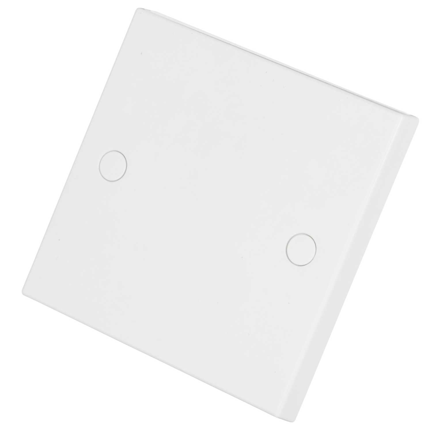 BG 900 Series 1 Gang Blank Plate White (904) | CEF