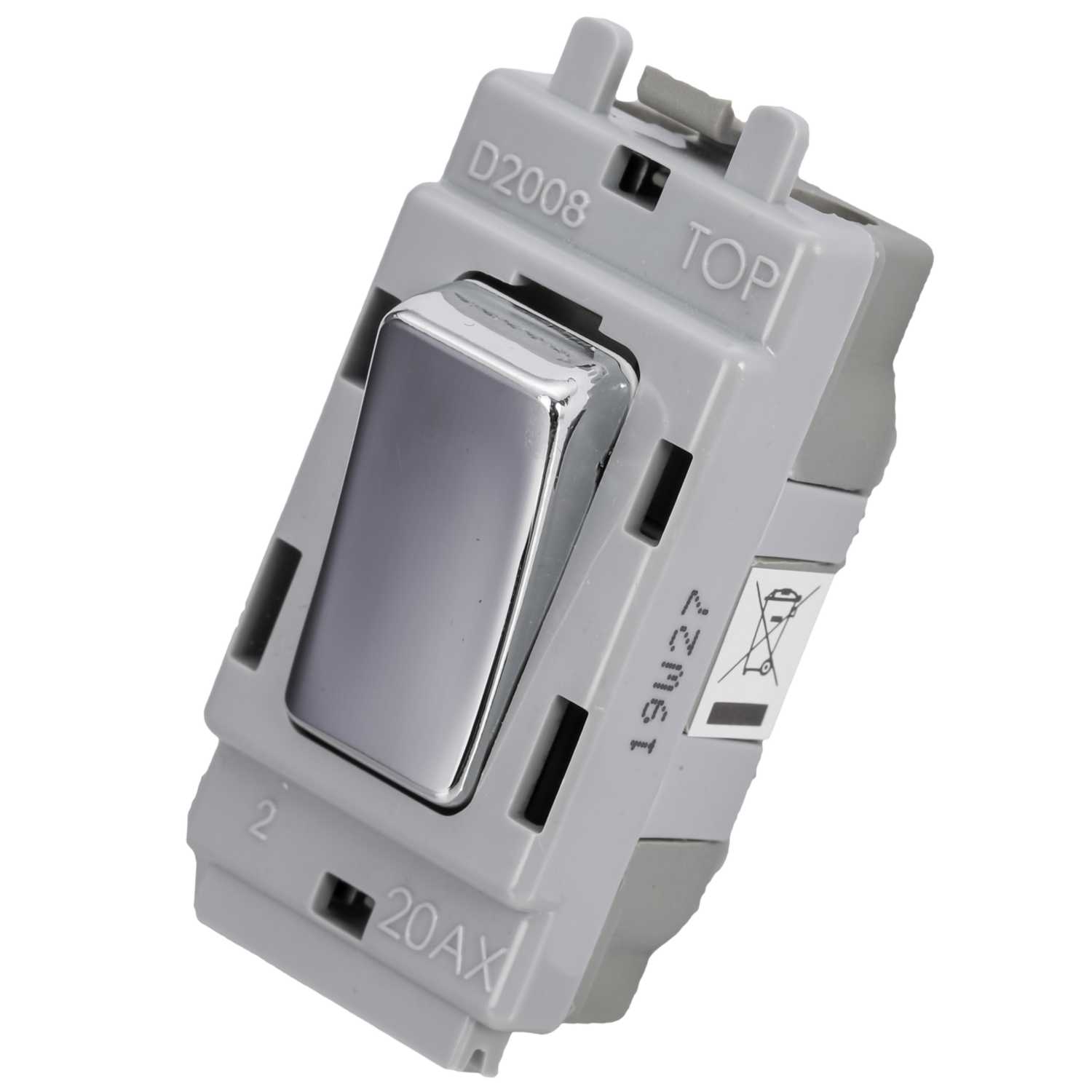 BG 20A Intermediate Grid Switch Polished Chrome (GPC13) CEF