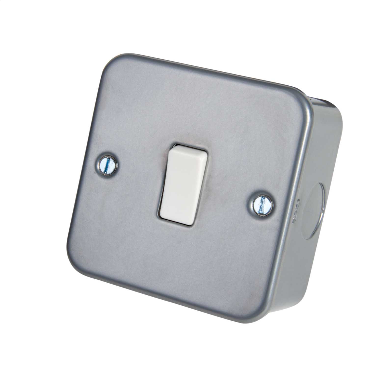 BG 10A 1 Gang 2 Way Light Switch Metal Clad (MC512) CEF