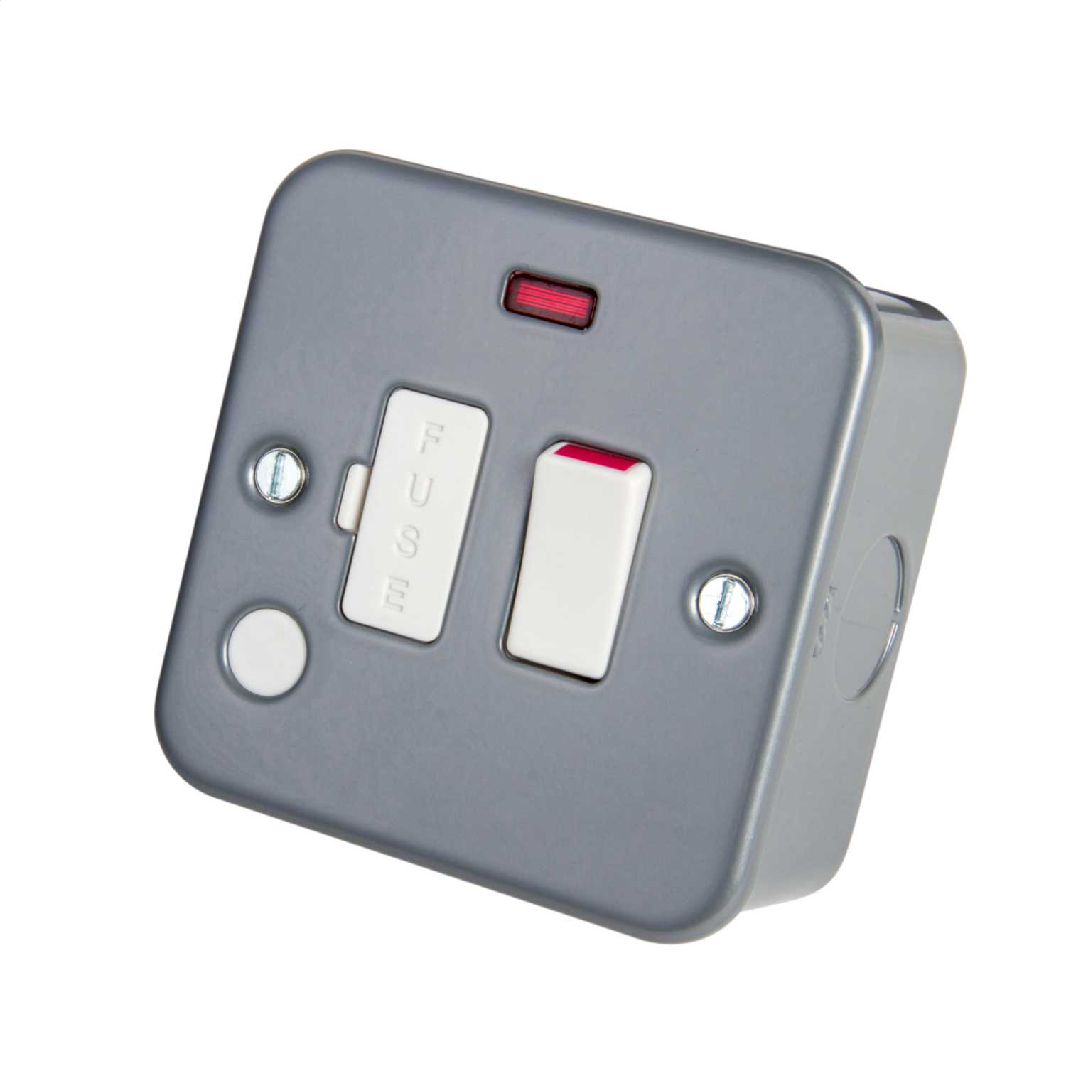 MC 13A Fused SPUR F/Outlet Product Range Click Metal Clad Units Current Rating 13A External Length / 