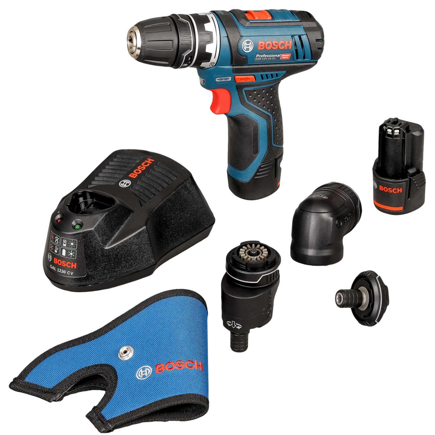 Bosch 7 Piece Cordless Tool Kit 12V (06019F6070) CEF