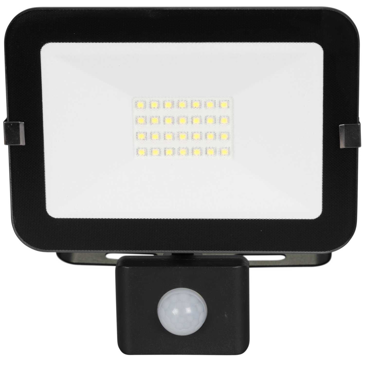 Brackenheath 20W LED Frameless Floodlight with PIR Black 4000K (I2023B ...