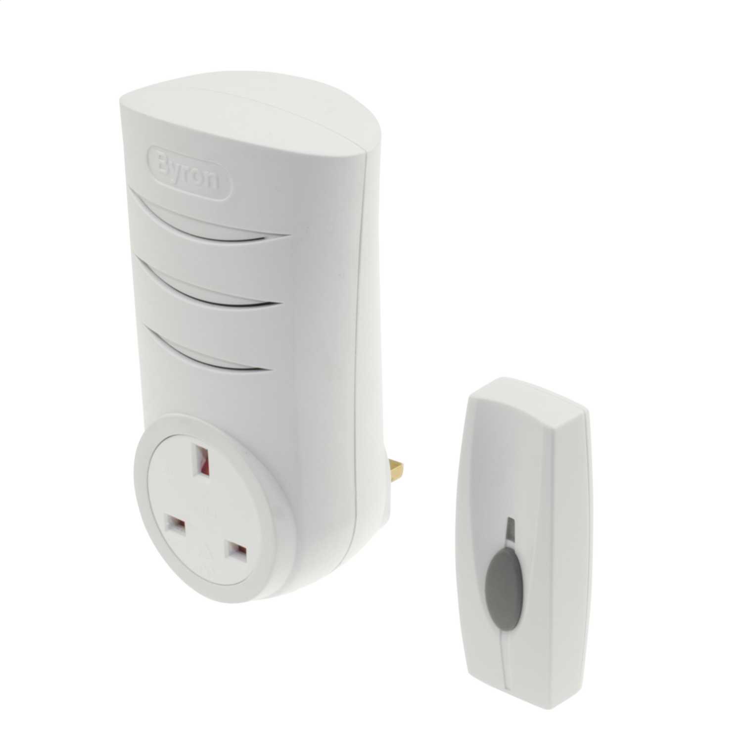 Byron Wirefree Plug Through Door Chime Kit (BY103) CEF
