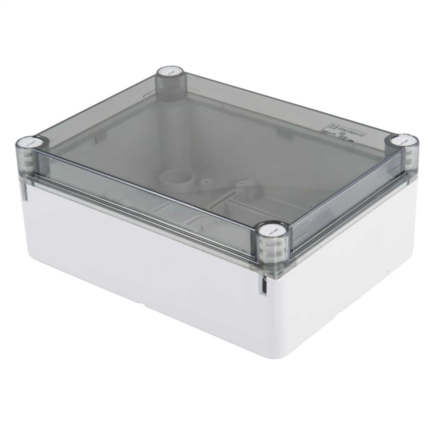 MCG 5 Module Insulated IP66 Enclosure with Transparent Screwed Lid (009 ...