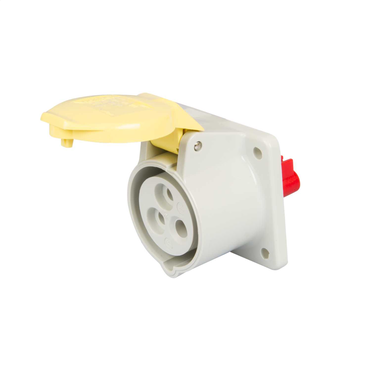 Walther 16A 2P E 110V Panel Mounted Socket IP44 (410304) | CEF