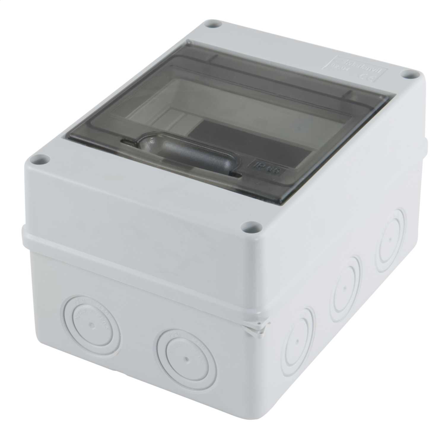 MCG 5 Module Insulated Enclosure with Access Window and Din Rail (92.04) CEF