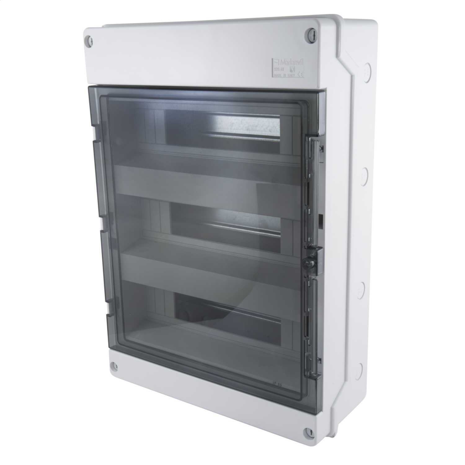 MCG 48 Module Insulated Enclosure with Access Window and Din Rail (920.