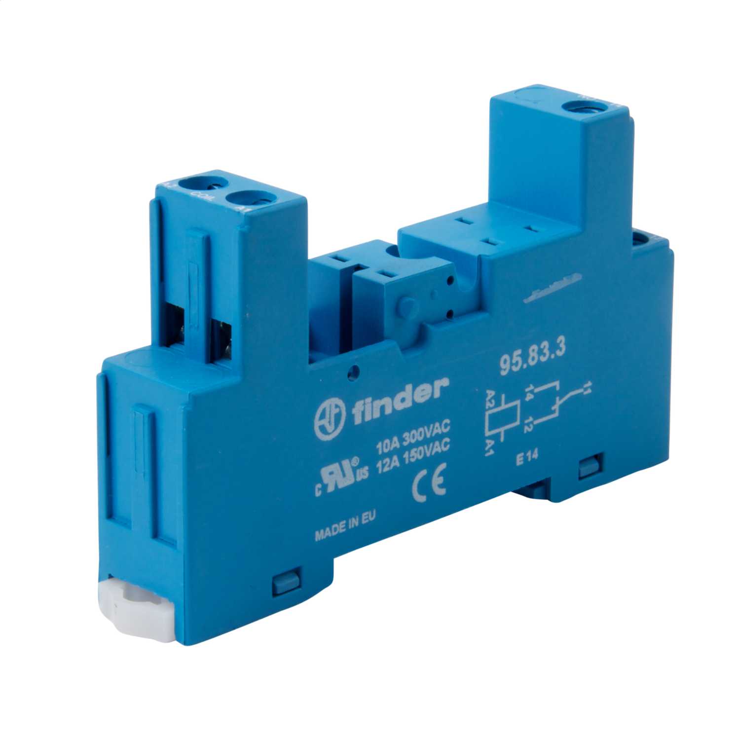 Finder 5 Pin Plug In Miniature Relay Base for 4031 Relays (9583) CEF